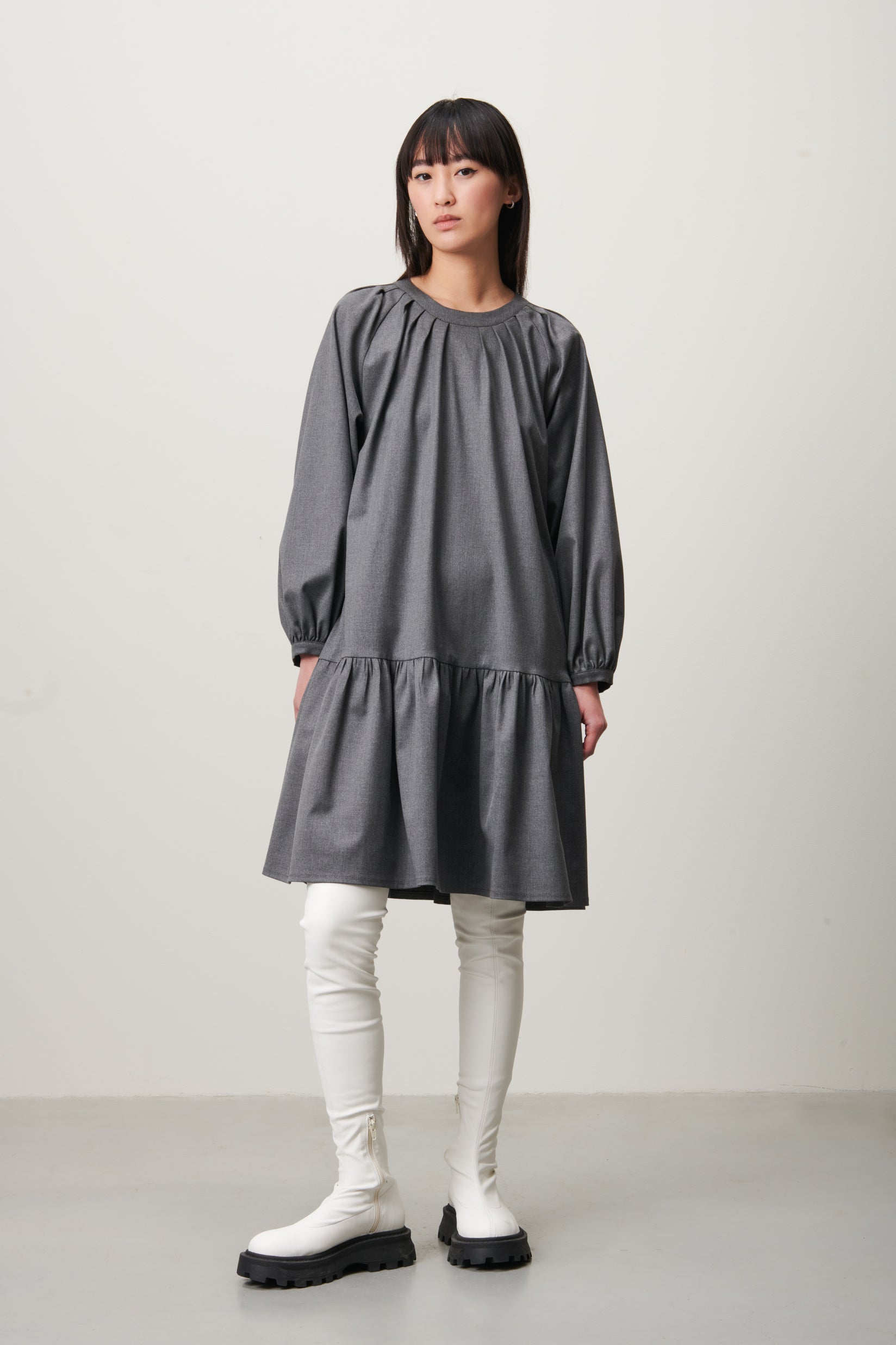 Jolanda Dress | Dark Grey
