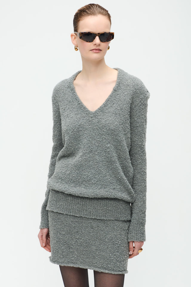 Teddyna Pullover | Grey