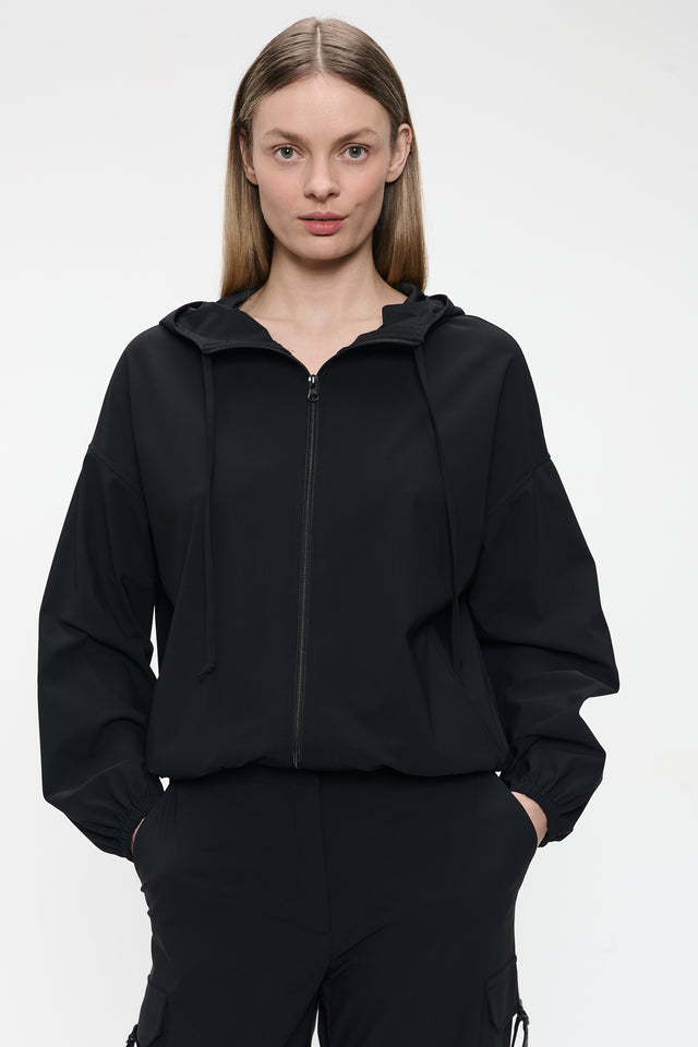 Misi jacket technical jersey | Black