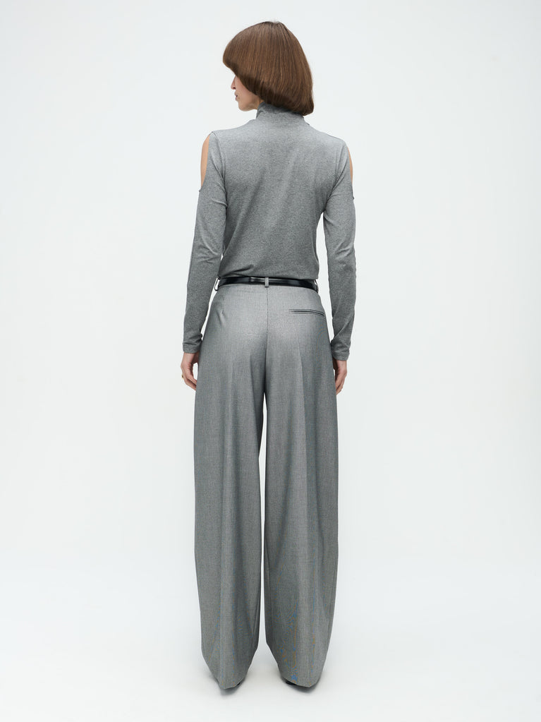 Marga Pants | Grey Silver