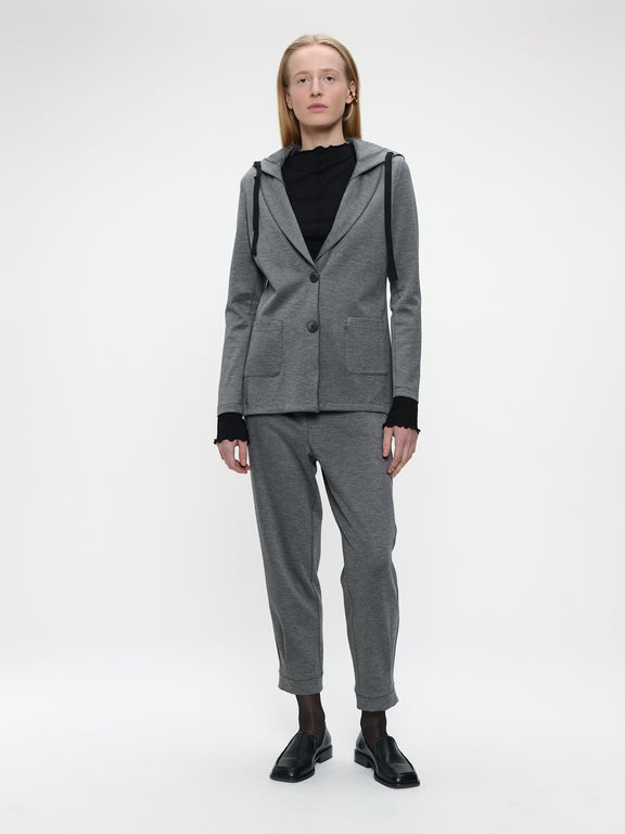 Emy hoody blazer | Dark Grey