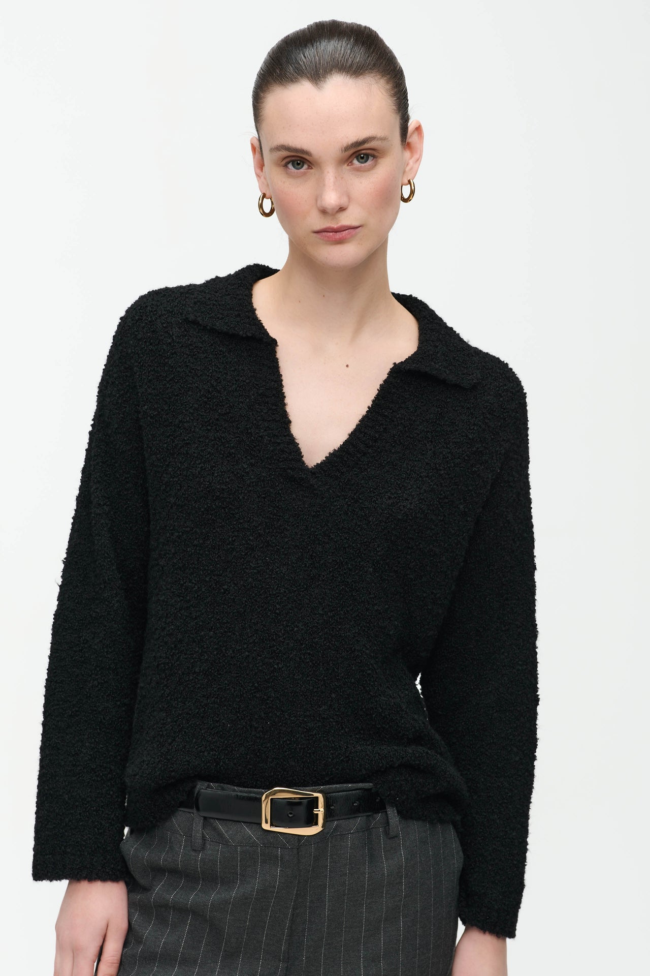 Teddy Pullover | Black