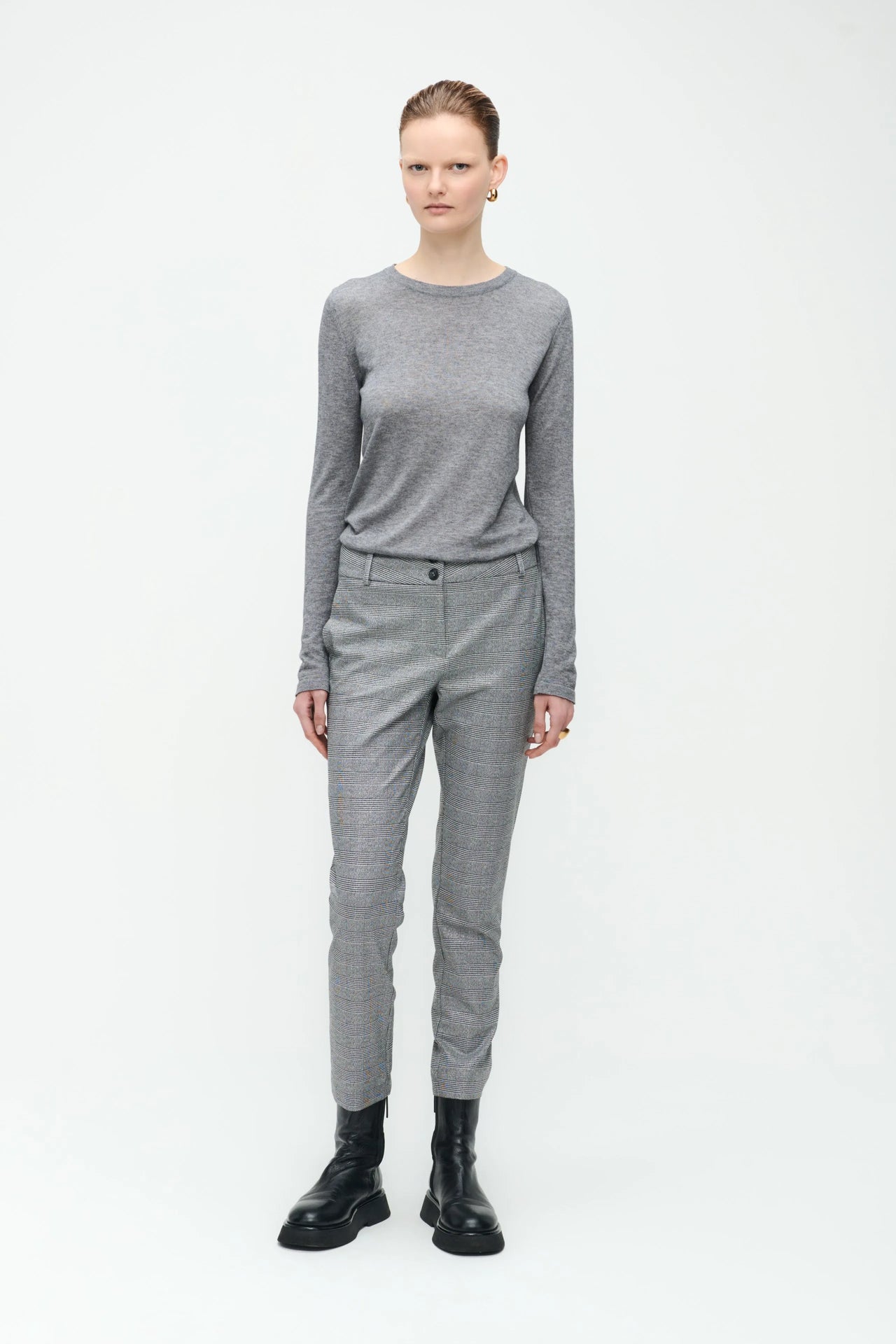 Dendy Pants | Silver Shiny
