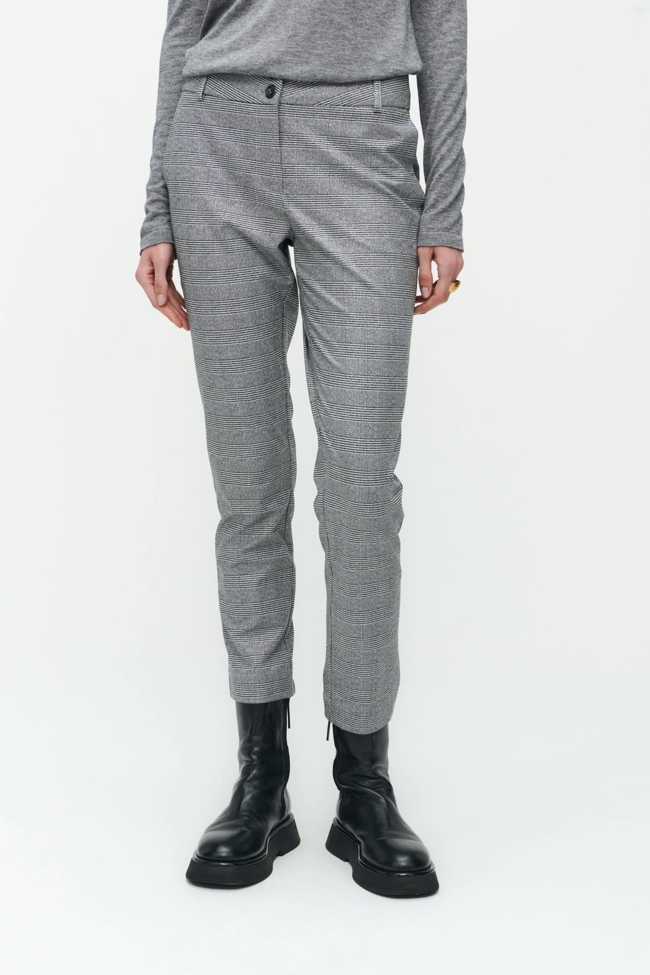 Dendy Pants | Silver Shiny