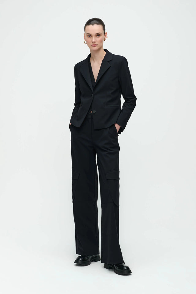 Venecia Blazer Technical Jersey | Black
