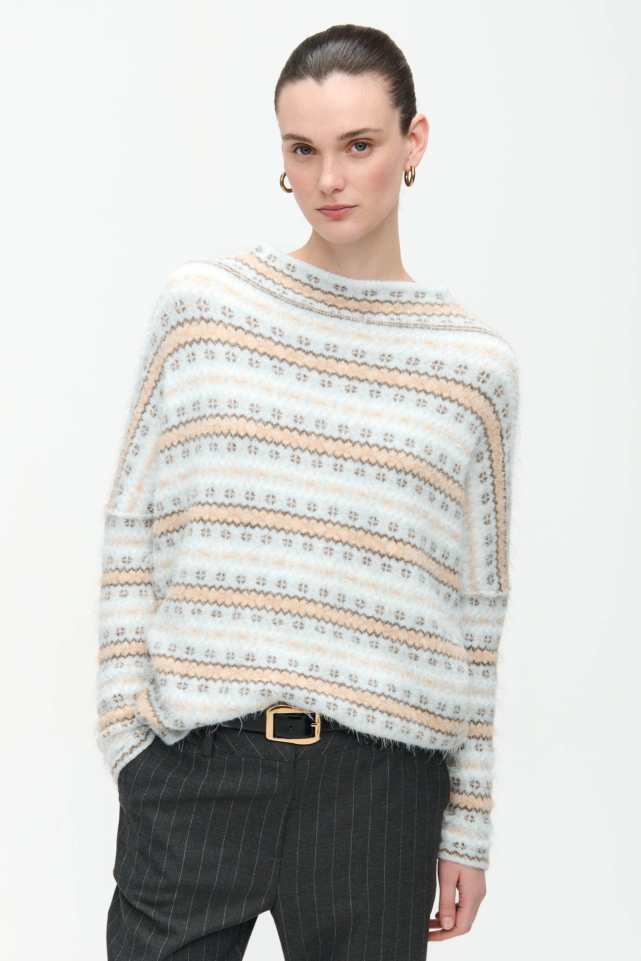 Anys Pullover | Multi Blue
