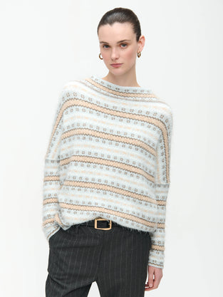 Anys Pullover | Multi Blue
