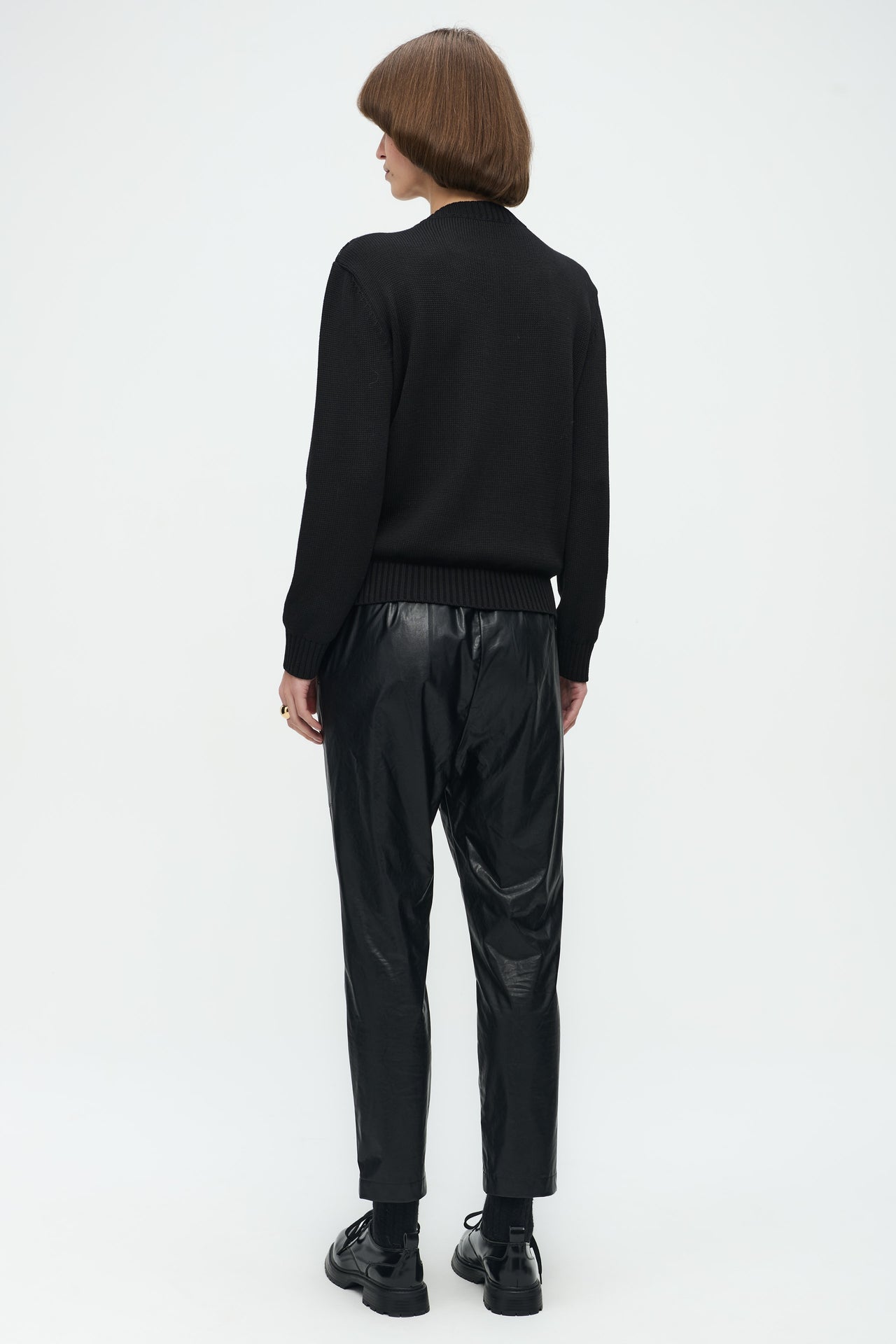 Print Pullover | Black