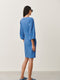 Silke Dress Technical Jersey | Mid Blue