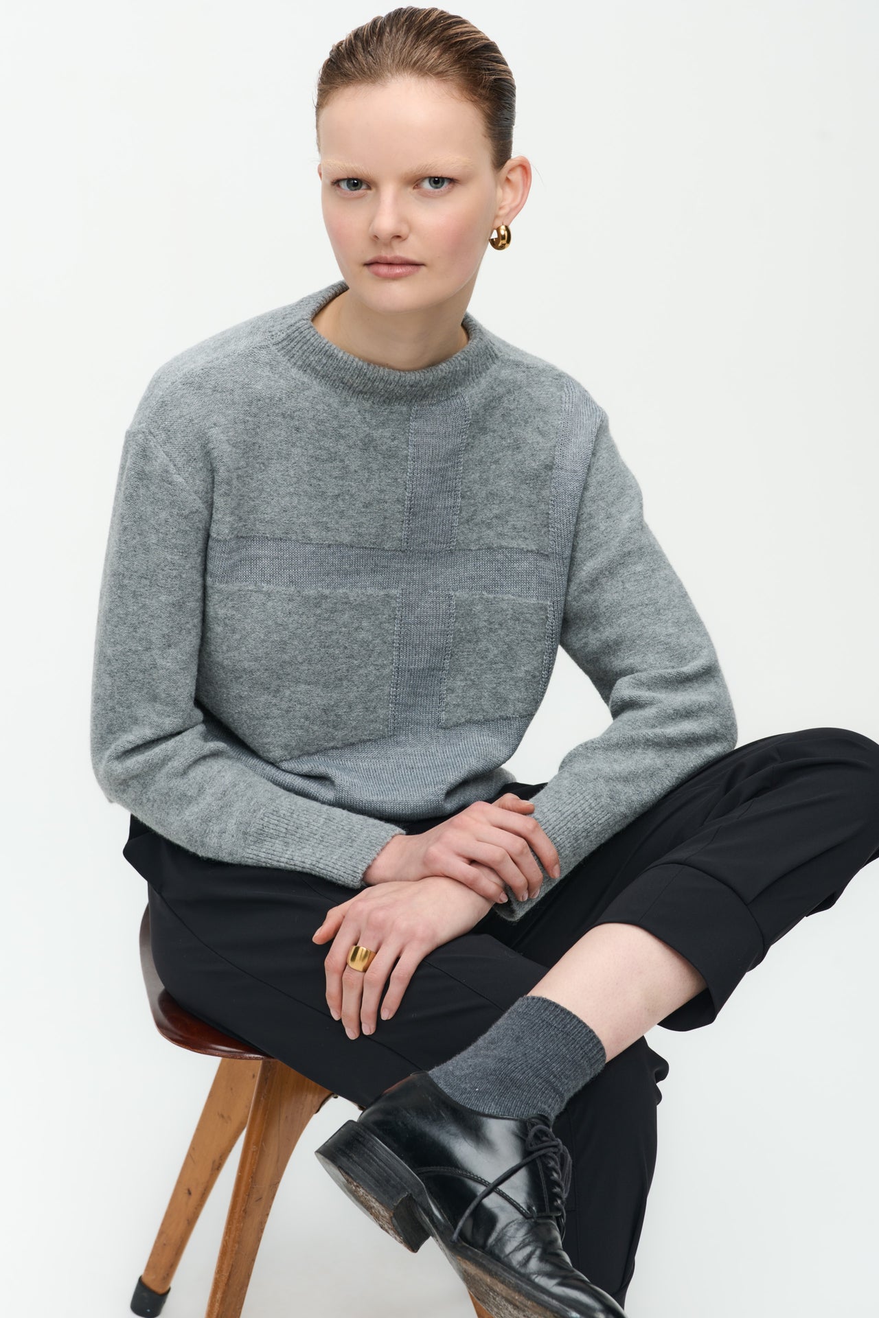 Elpida Pullover | Grey