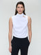 Naomi strech technical jersey top | White