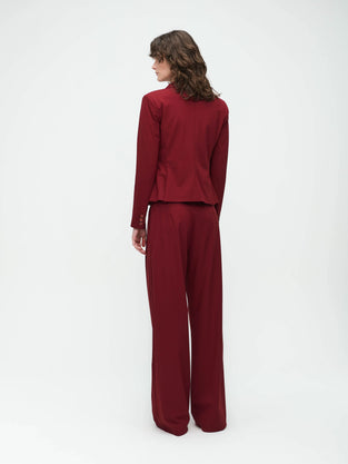Venecia Blazer Technical Jersey | Amaranto