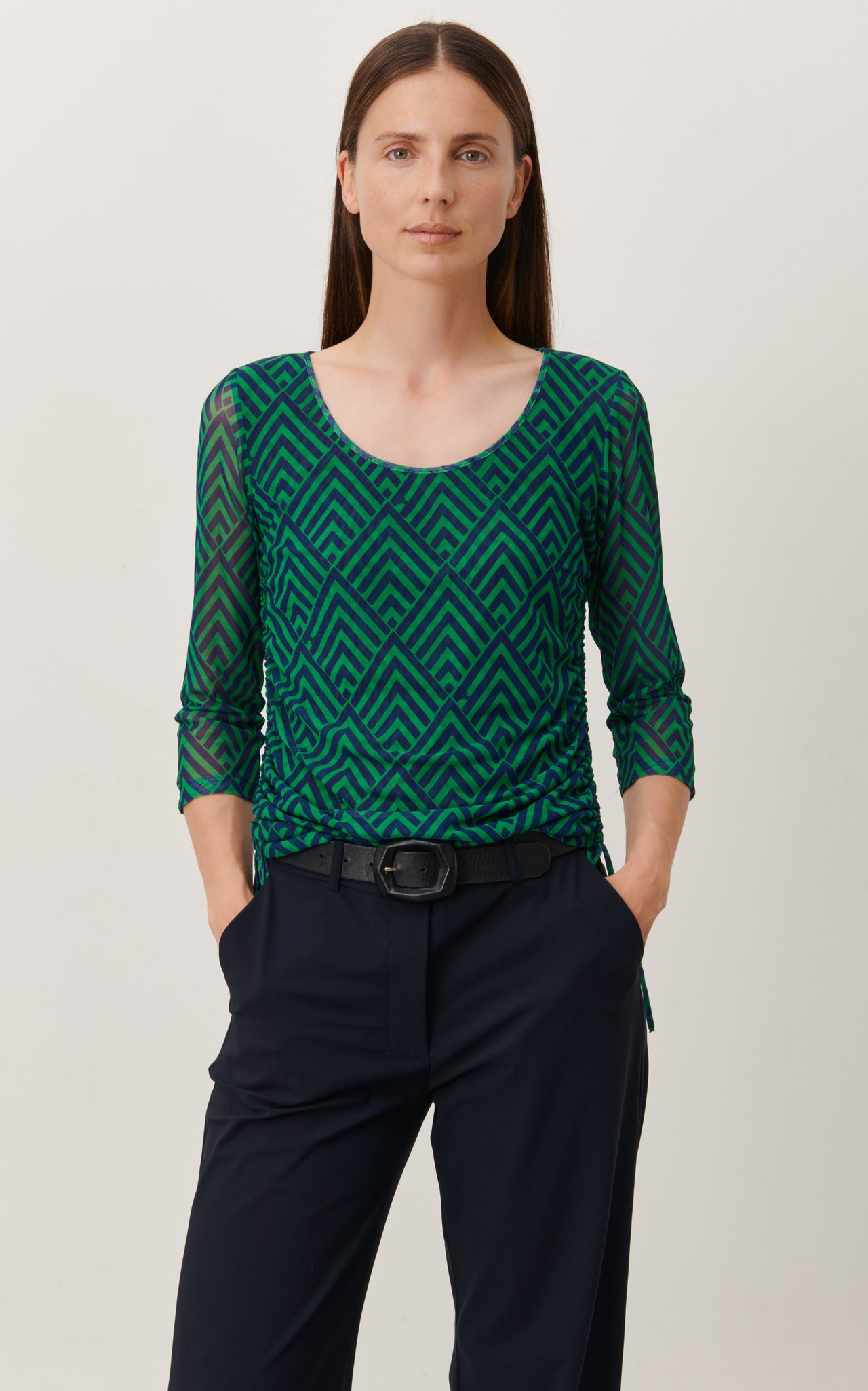 Seamless cotton pullover 317 | Rosa