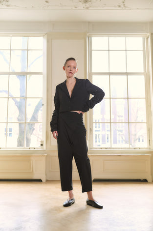 Torino jacket technical jersey | Black