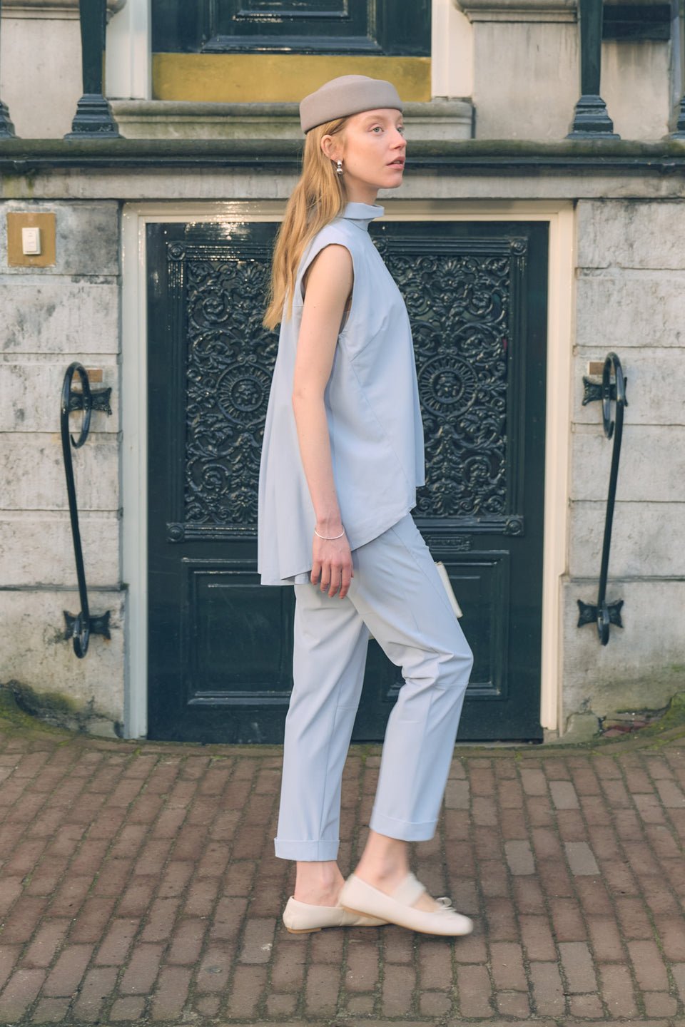 Timelia pants technical jersey | Light Blue