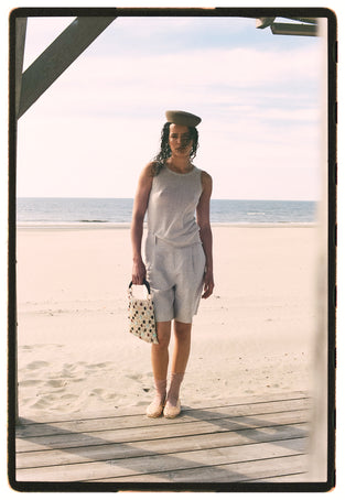 Light viscose top 2000 | Ecru