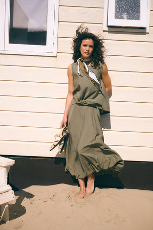 Skirt Viscose 11991 | Salvia