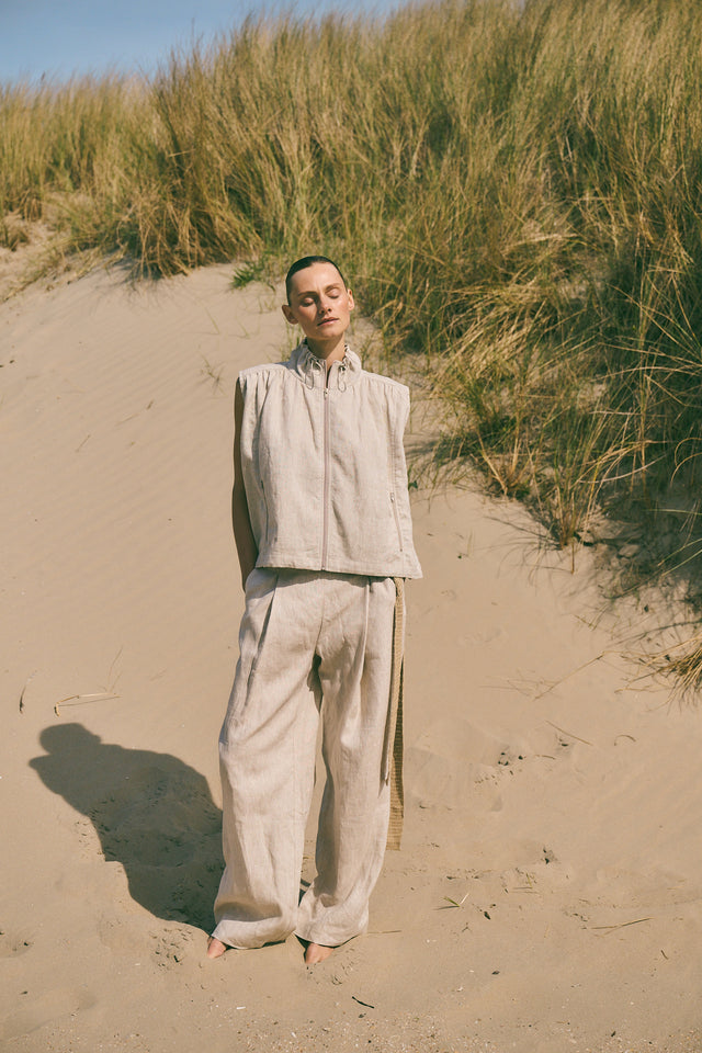 Mai linnen pants | Beige