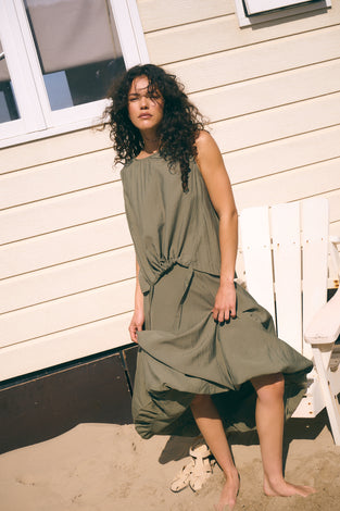 Skirt Viscose 11991 | Salvia
