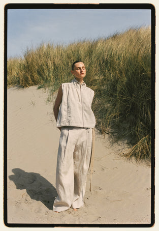 Mai linnen pants | Beige