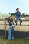 Saige ankle leg Kyoto jeans | Flu Blue