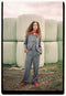 Sirmione viscose flair pants | Grigio