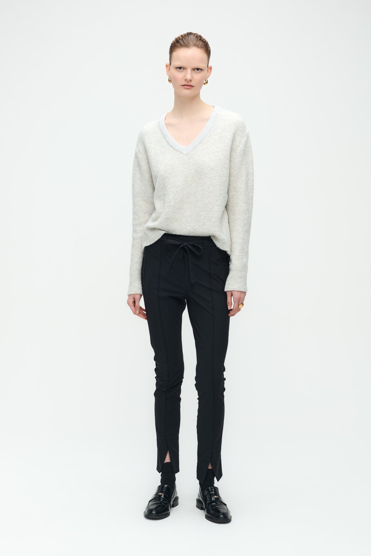 Tessa Pants Technical Jersey | Black
