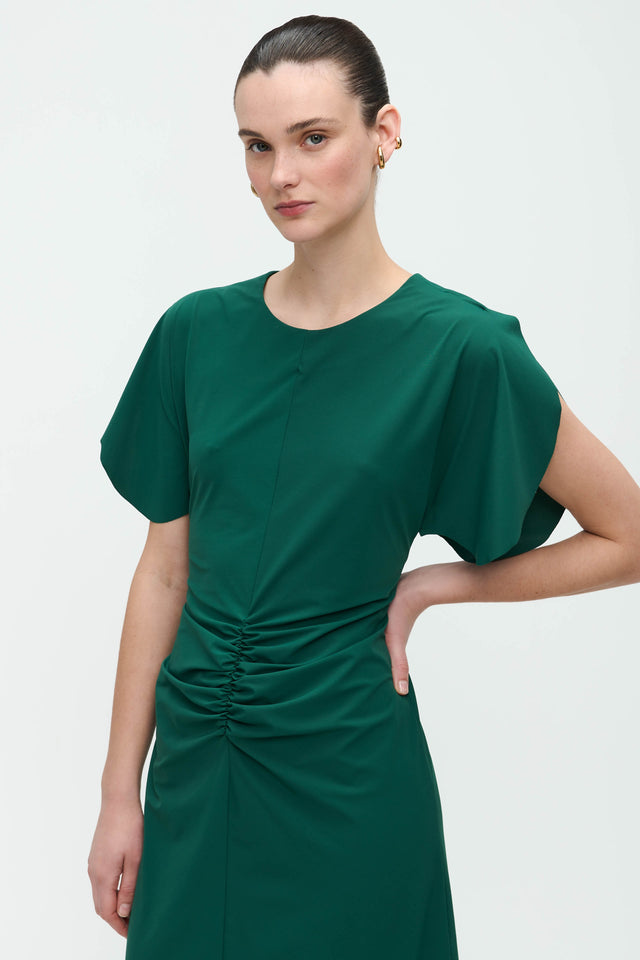 Valerie Dress Technical Jersey | Green