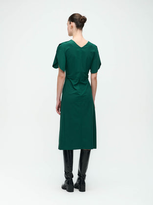 Valerie Dress Technical Jersey | Green