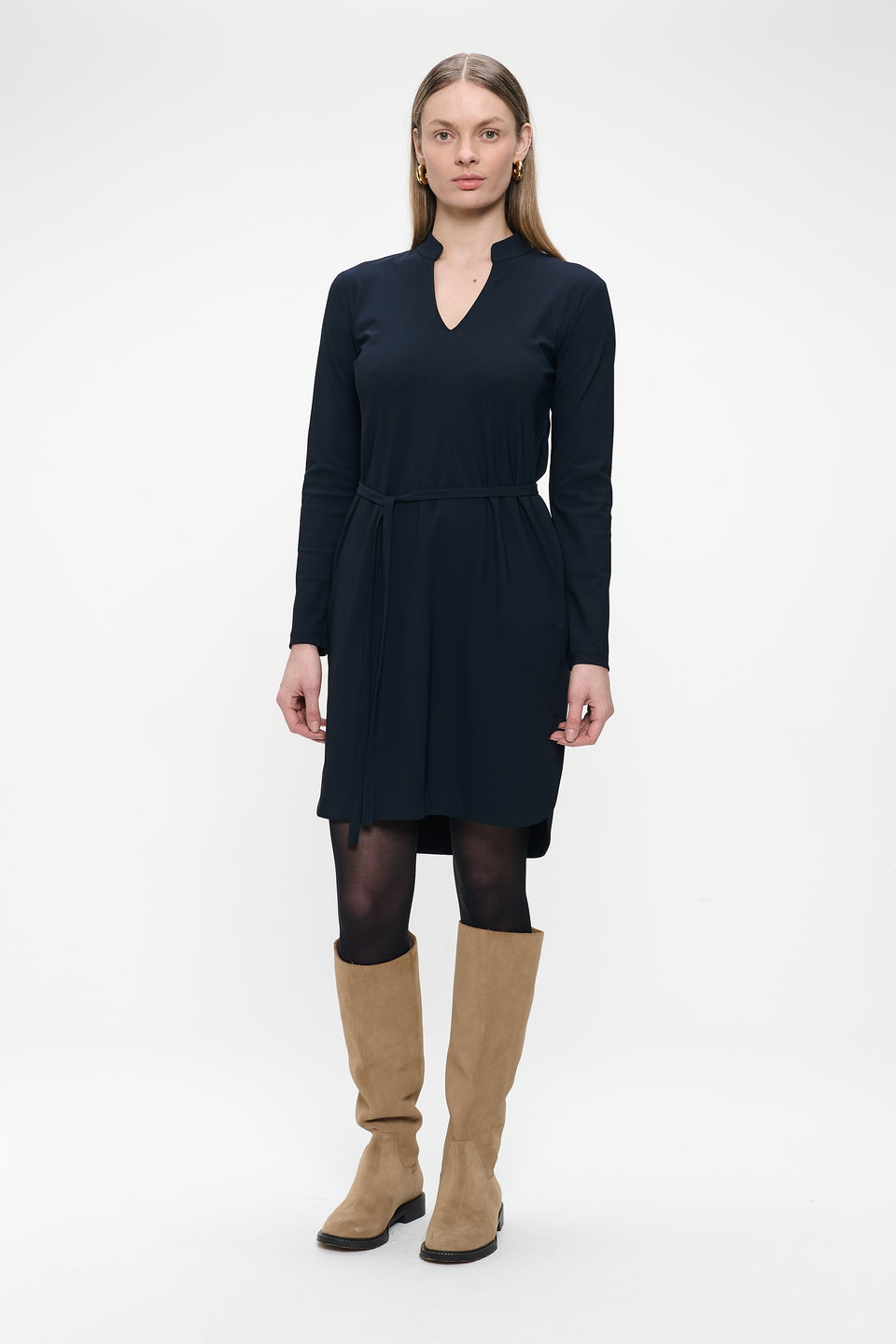 Gerrie dress technical jersey | Blue