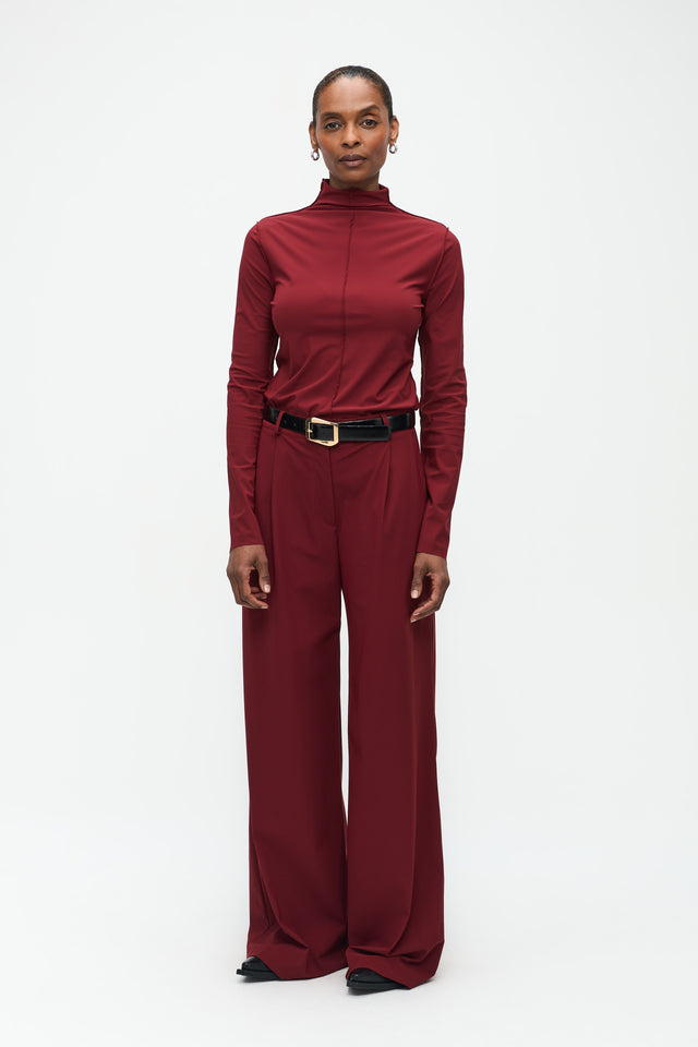 Marga Pants Technical Jersey | Amaranto