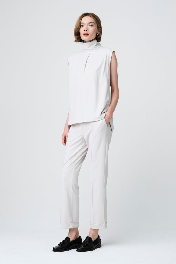 Dolche Vitas WS strech tech jersey top | Sand