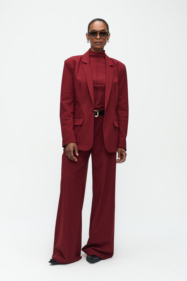 Marga Pants Technical Jersey | Amaranto
