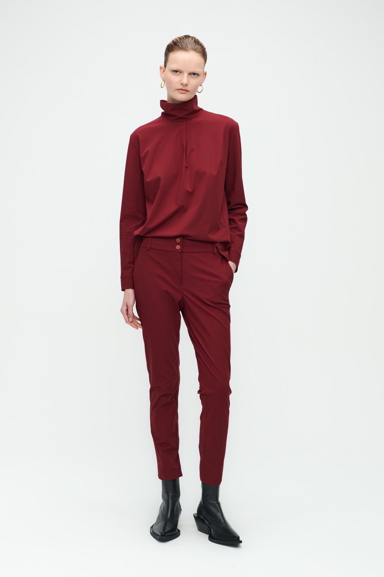 Dalas Pants Technical Jersey | Amaranto