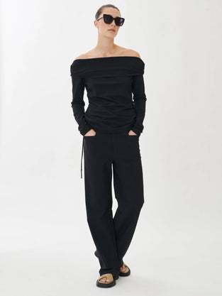 Mira Top Technical Jersey | Black
