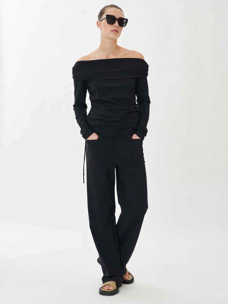 Mira Top Technical Jersey | Black