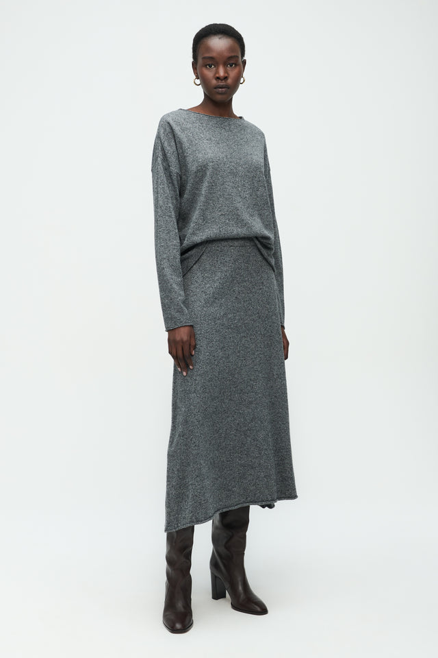 Holli Winter Skirt | Grey