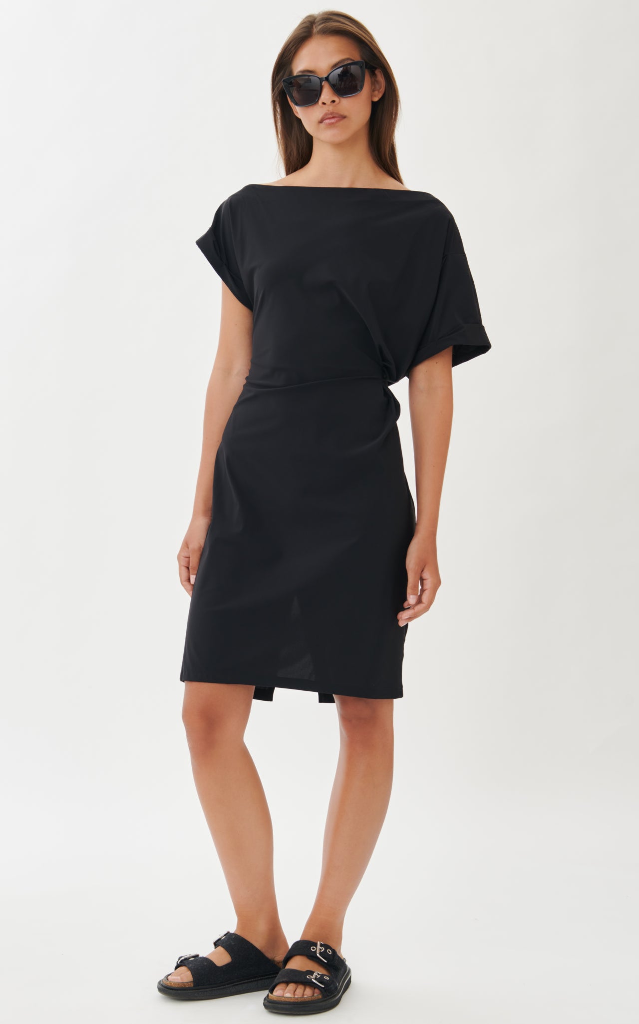 Jose Dress Technical Jersey | Black