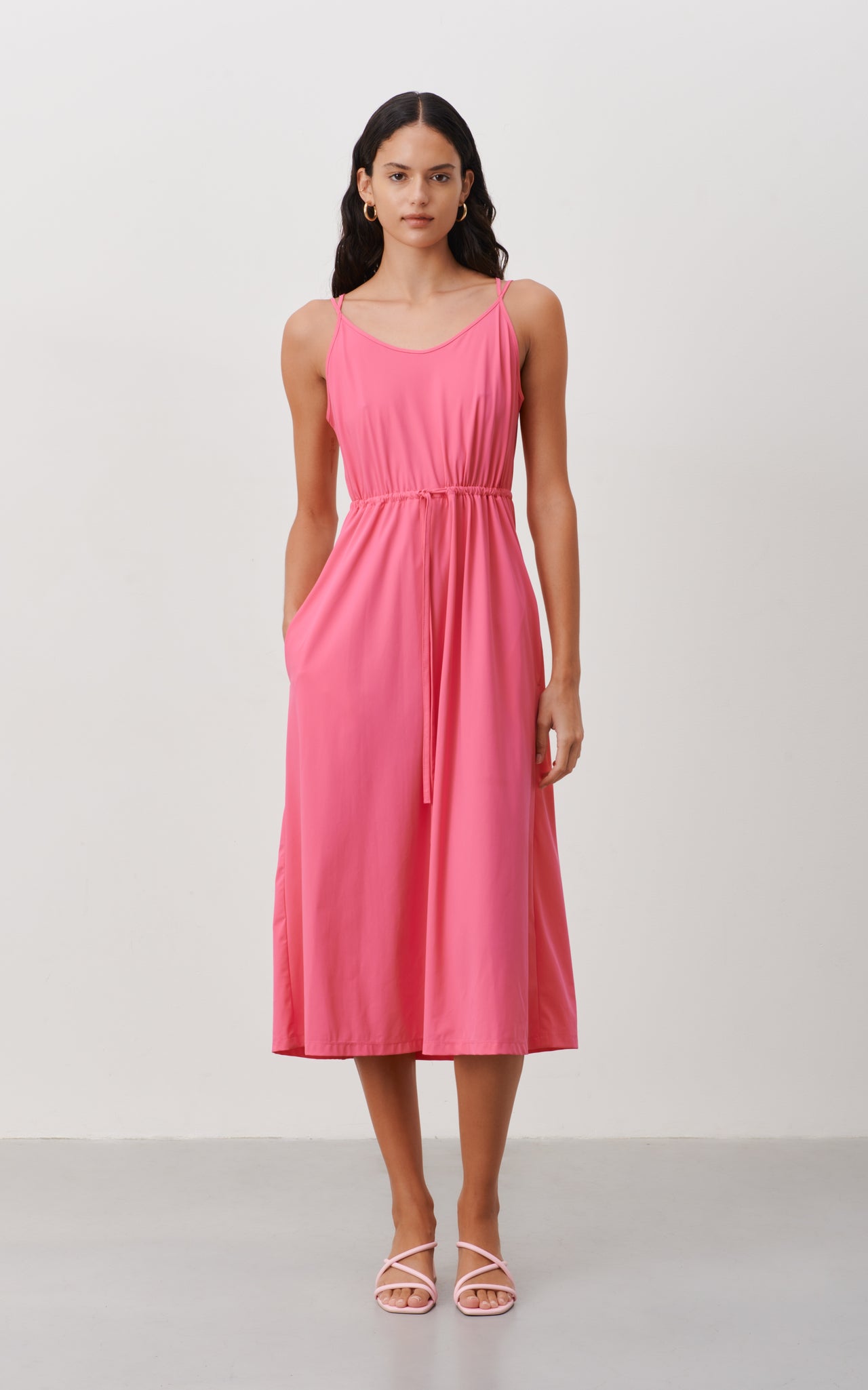 Hilde Dress Technical Jersey | Lila