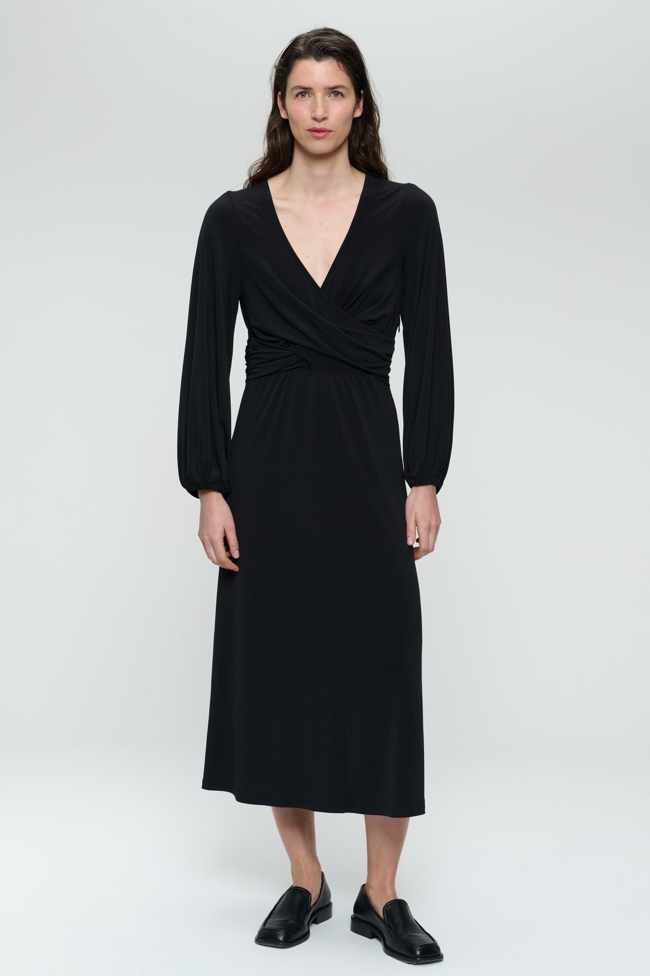 Odette day dress | Black