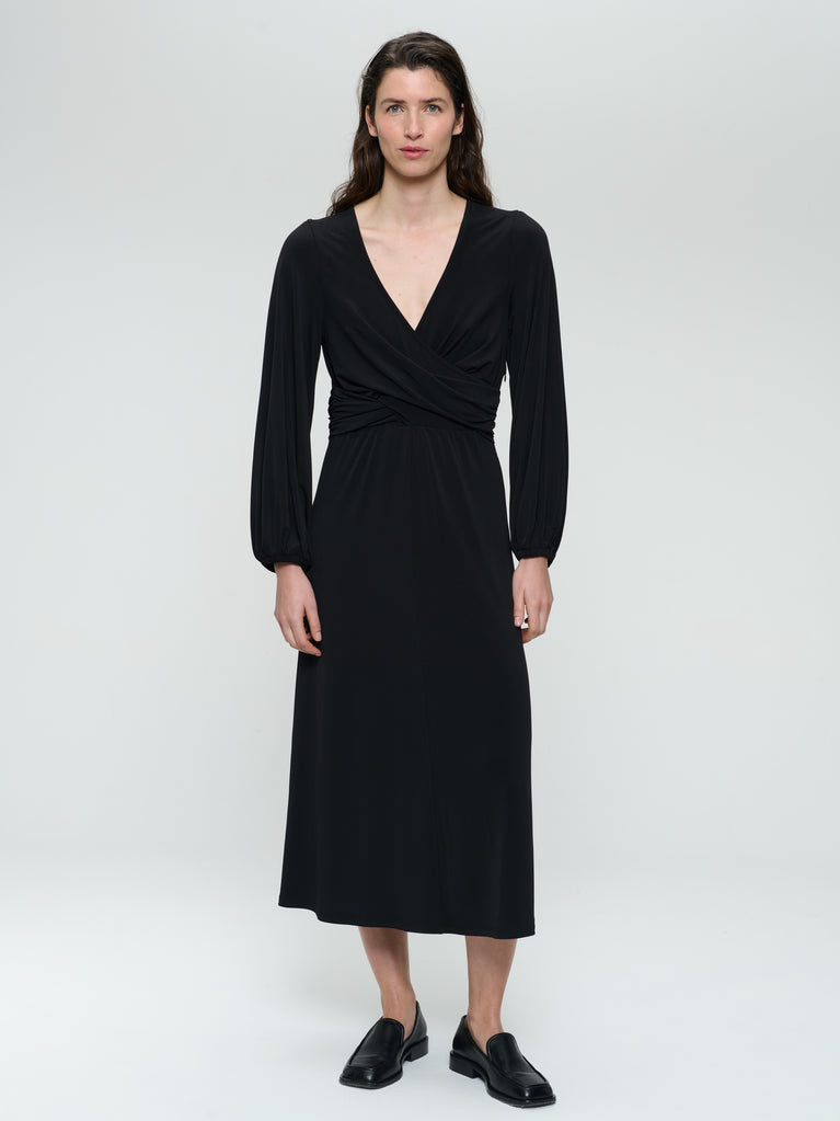 Odette day dress | Black