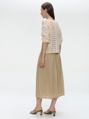 Summer Pullover E25102 | Beige