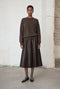 Viscose blend bear pullover 3040 | Brown