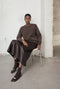 Viscose blend bear pullover 3040 | Brown