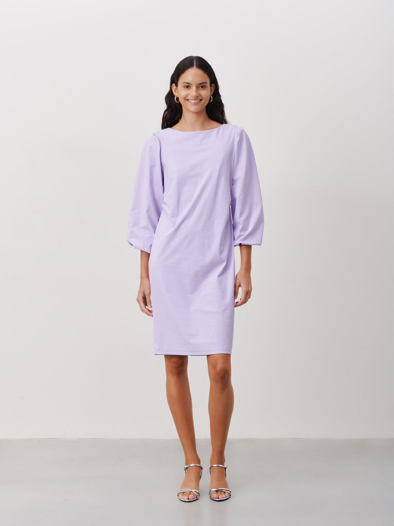 Silke Dress Technical Jersey | Lila