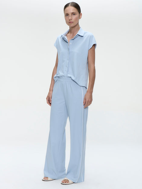 Vaya structure tech jersay pants | Light Blue