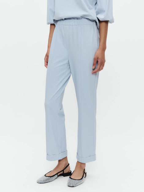 IrenaN structure technical jersey pants | Light Blue