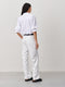 Olivia Blouse Technical Jersey | White