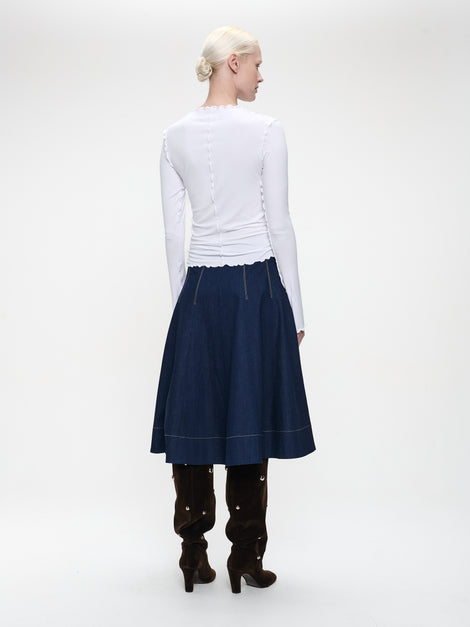 Janette top | White