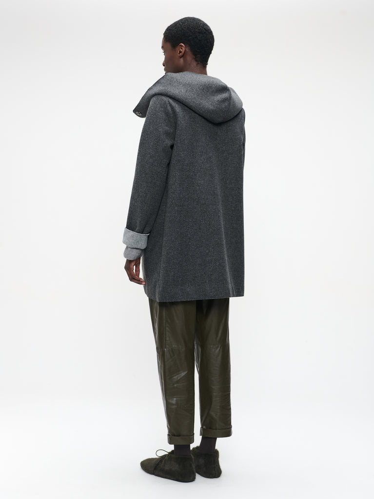 Irlanda hoody winter jacket | Dark Grey